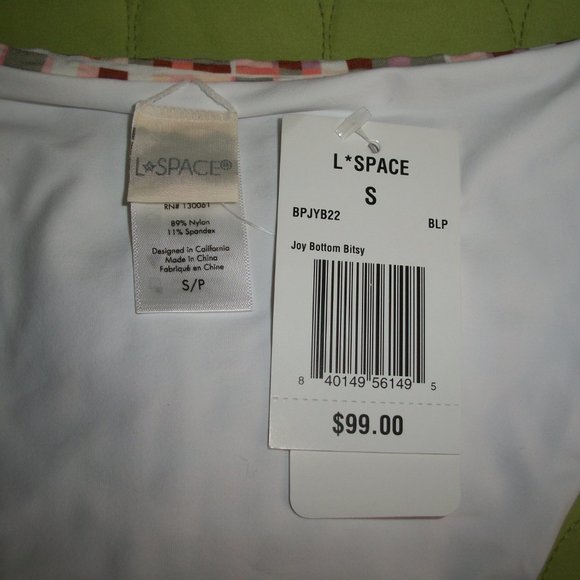 L*Space Helena Top Bottoms Joy Bitsy Bikini - Picture 14 of 16